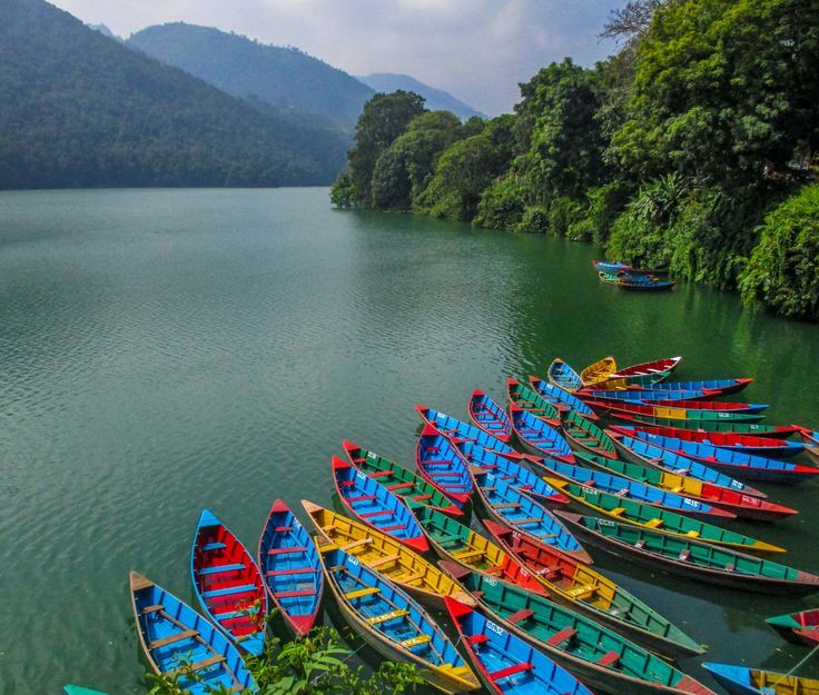 Boat ride on Phewa Lake